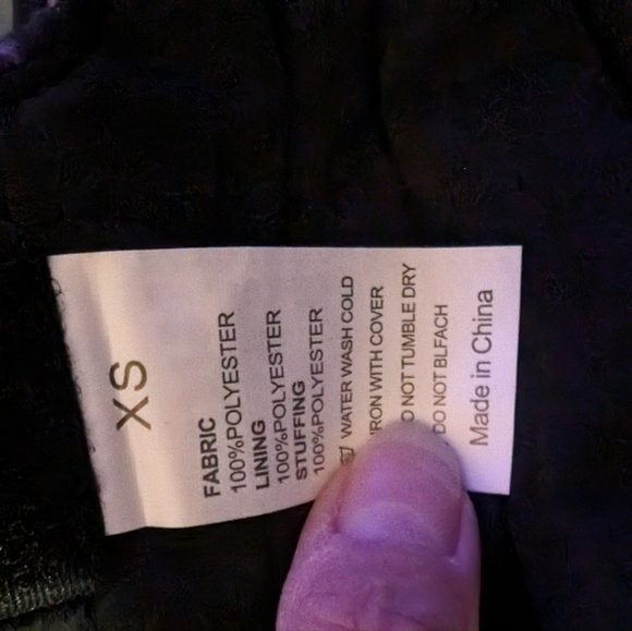 🐾 Reversible Fleece Winter Jacket - Picture 5 of 8